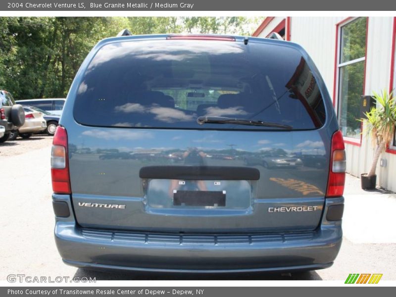 Blue Granite Metallic / Medium Gray 2004 Chevrolet Venture LS