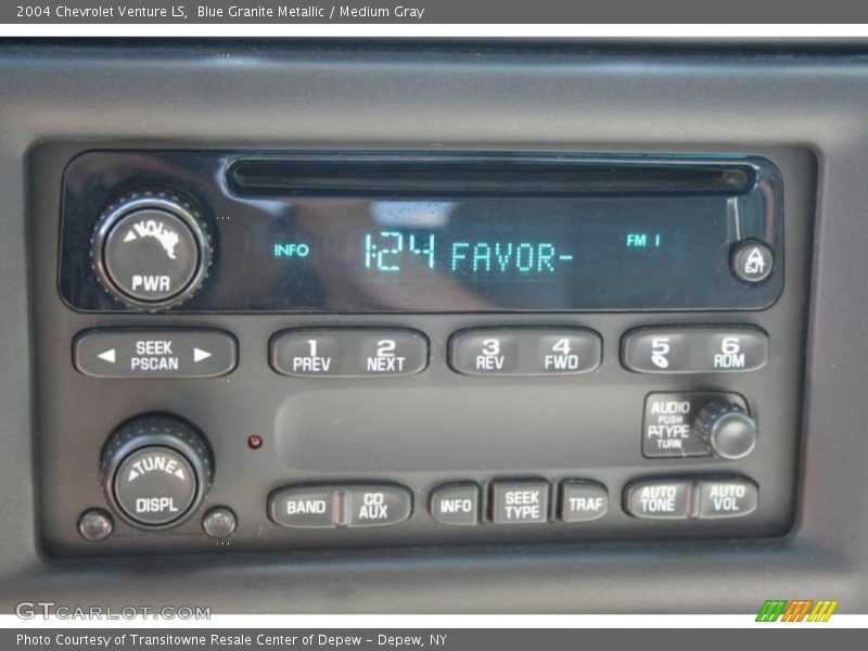 Blue Granite Metallic / Medium Gray 2004 Chevrolet Venture LS