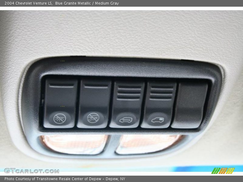 Blue Granite Metallic / Medium Gray 2004 Chevrolet Venture LS