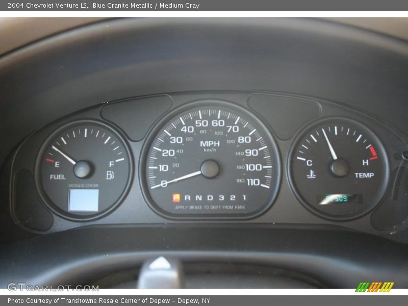 Blue Granite Metallic / Medium Gray 2004 Chevrolet Venture LS