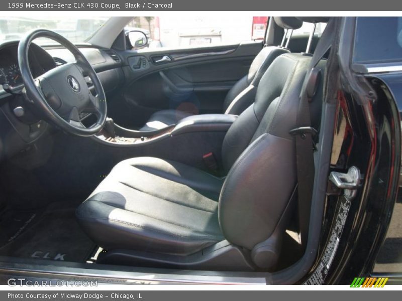 Black / Charcoal 1999 Mercedes-Benz CLK 430 Coupe