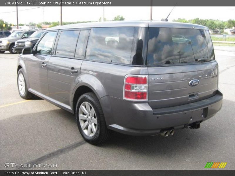 Sterling Grey Metallic / Medium Light Stone 2009 Ford Flex SE