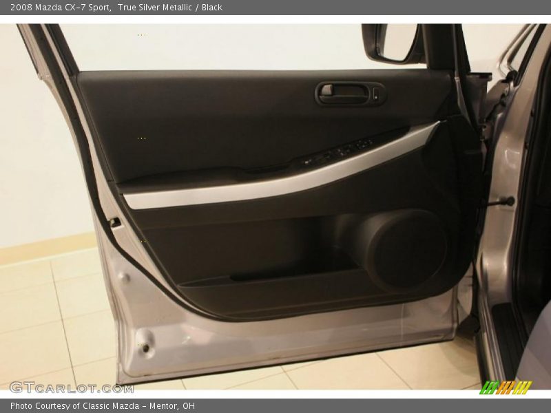 True Silver Metallic / Black 2008 Mazda CX-7 Sport