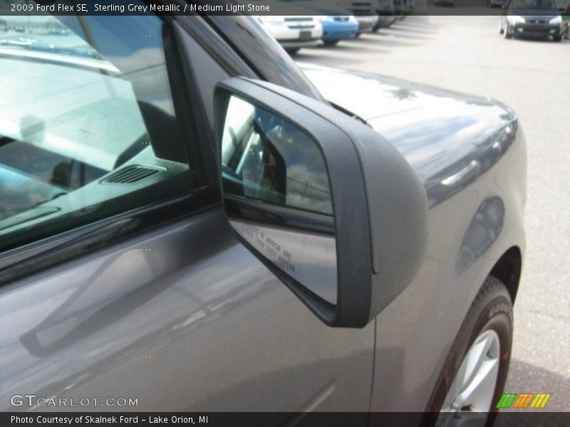 Sterling Grey Metallic / Medium Light Stone 2009 Ford Flex SE
