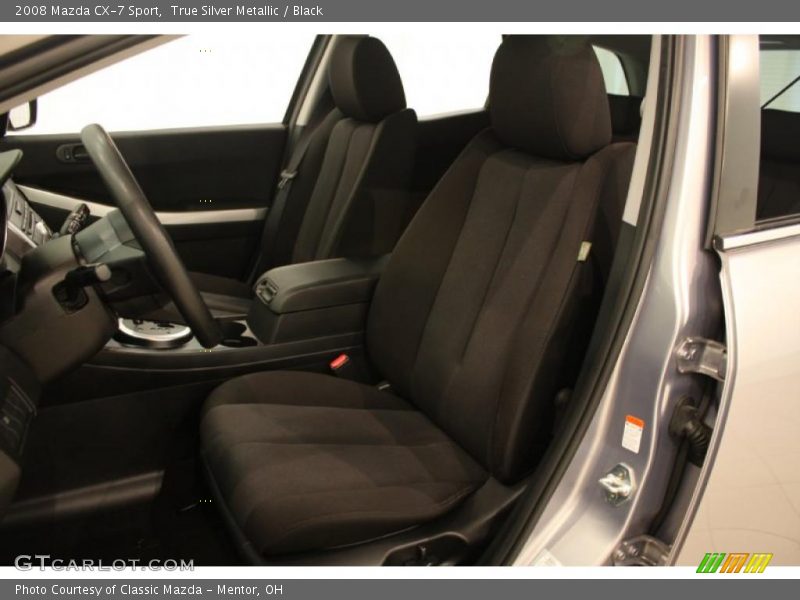 True Silver Metallic / Black 2008 Mazda CX-7 Sport