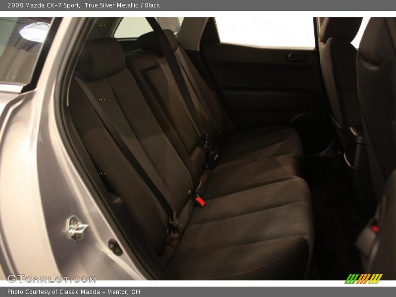 True Silver Metallic / Black 2008 Mazda CX-7 Sport