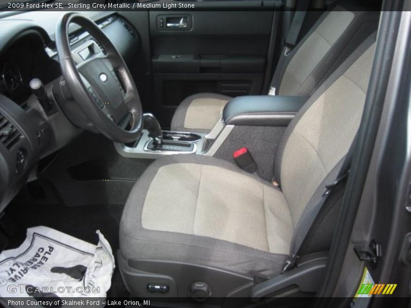 Sterling Grey Metallic / Medium Light Stone 2009 Ford Flex SE