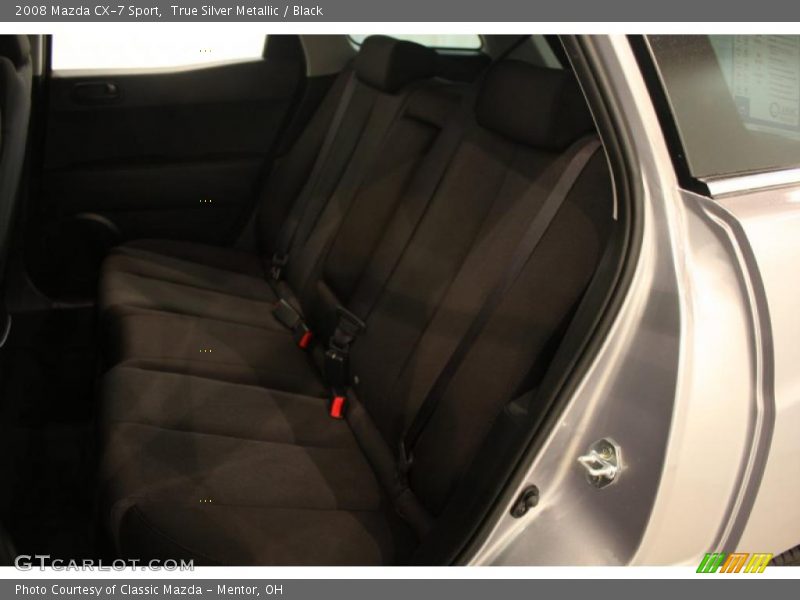 True Silver Metallic / Black 2008 Mazda CX-7 Sport