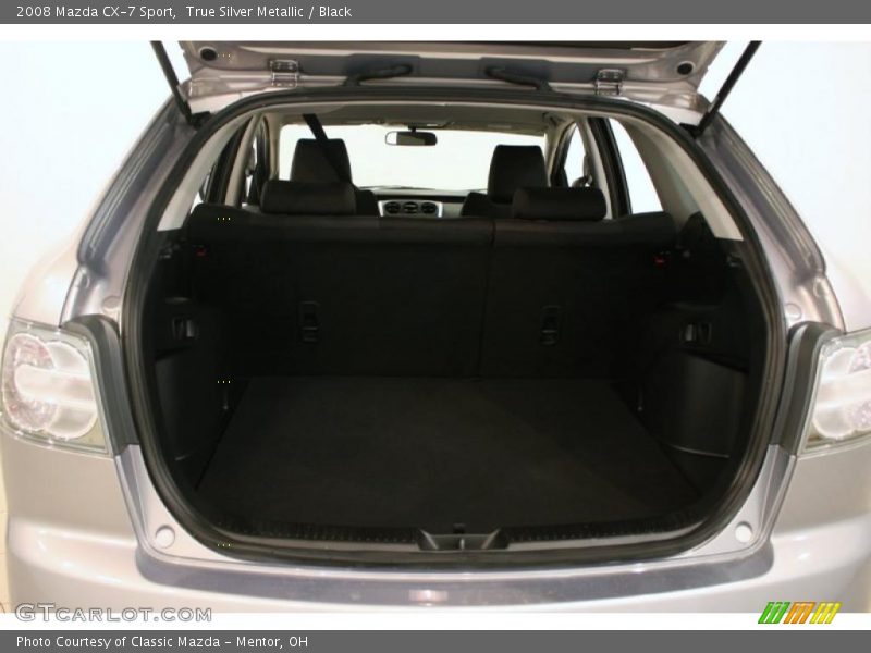 True Silver Metallic / Black 2008 Mazda CX-7 Sport