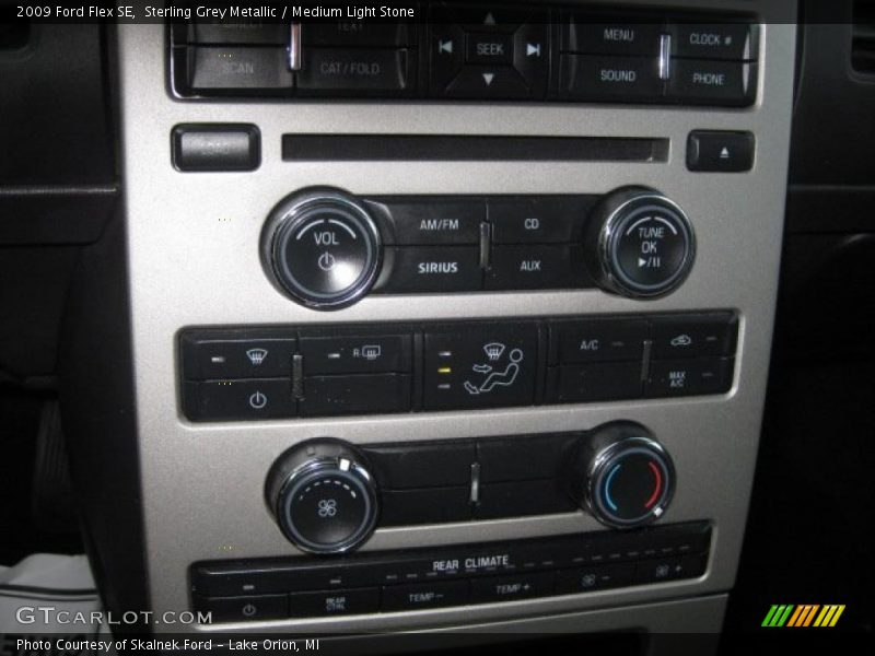 Sterling Grey Metallic / Medium Light Stone 2009 Ford Flex SE
