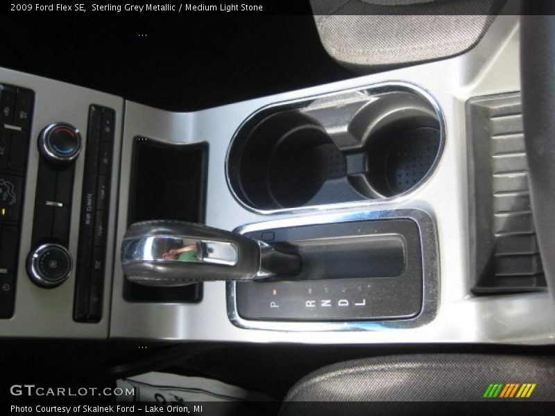 Sterling Grey Metallic / Medium Light Stone 2009 Ford Flex SE