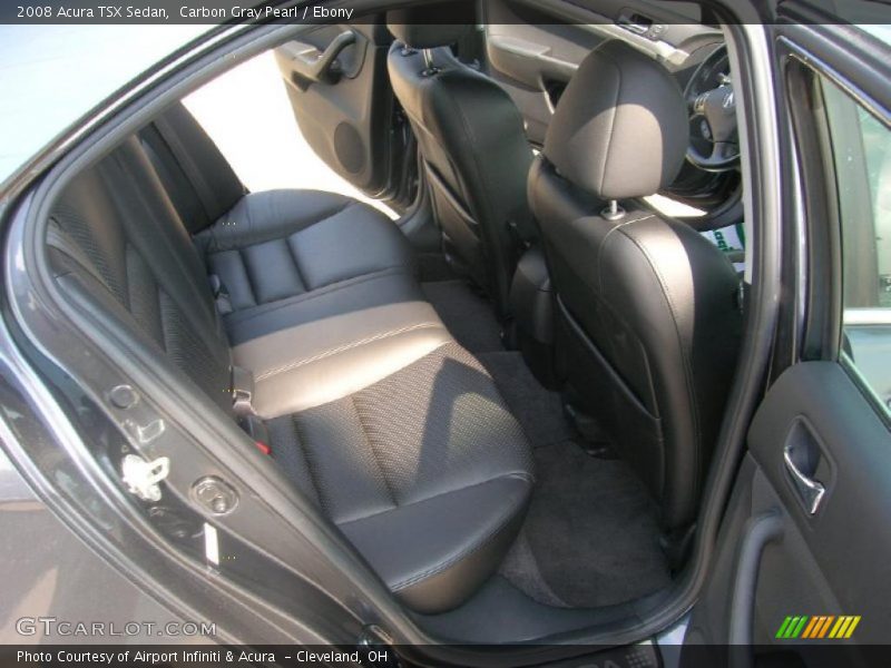 Carbon Gray Pearl / Ebony 2008 Acura TSX Sedan