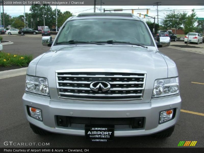 Silver Indulgence / Charcoal 2009 Infiniti QX 56 4WD