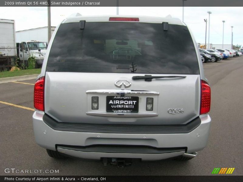 Silver Indulgence / Charcoal 2009 Infiniti QX 56 4WD