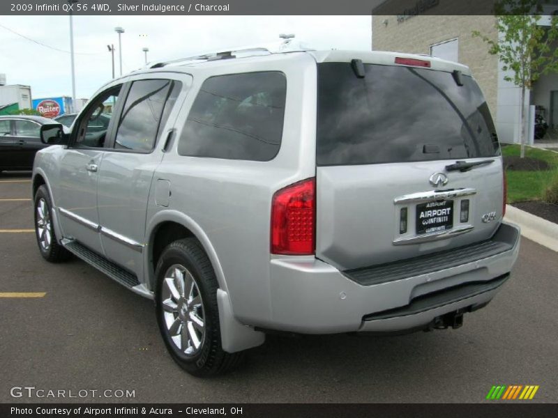 Silver Indulgence / Charcoal 2009 Infiniti QX 56 4WD