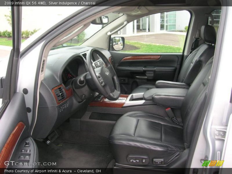 Silver Indulgence / Charcoal 2009 Infiniti QX 56 4WD