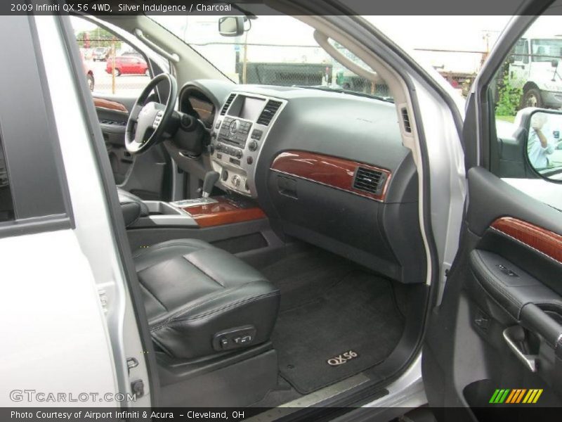 Silver Indulgence / Charcoal 2009 Infiniti QX 56 4WD
