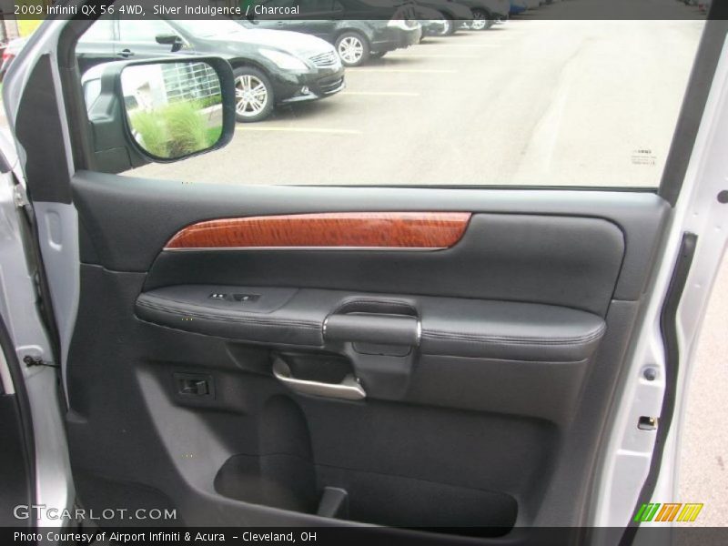 Silver Indulgence / Charcoal 2009 Infiniti QX 56 4WD