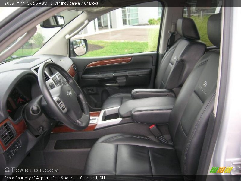 Silver Indulgence / Charcoal 2009 Infiniti QX 56 4WD