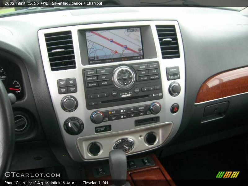 Silver Indulgence / Charcoal 2009 Infiniti QX 56 4WD