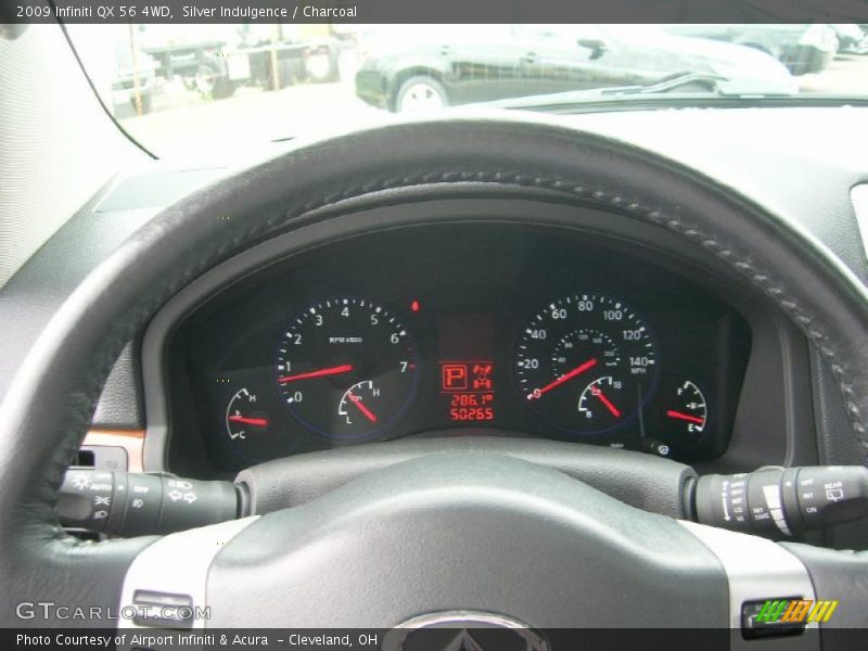 Silver Indulgence / Charcoal 2009 Infiniti QX 56 4WD