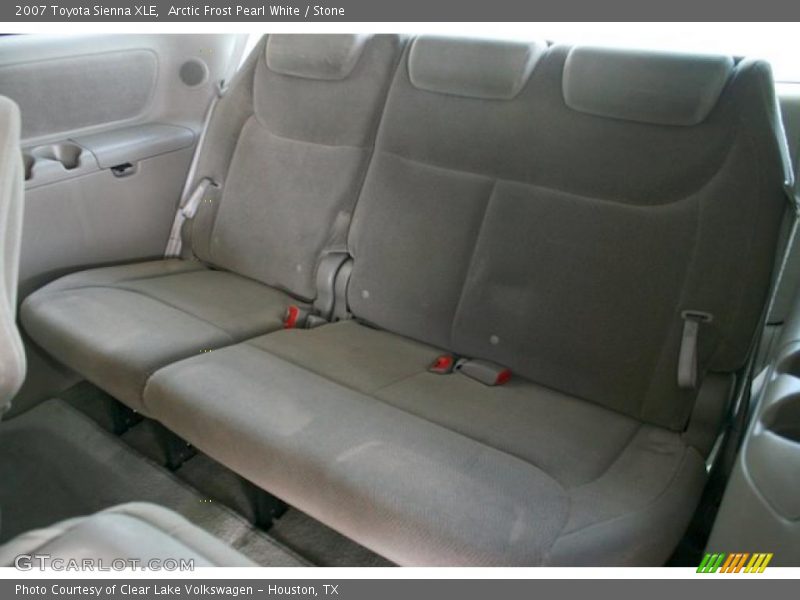 Arctic Frost Pearl White / Stone 2007 Toyota Sienna XLE