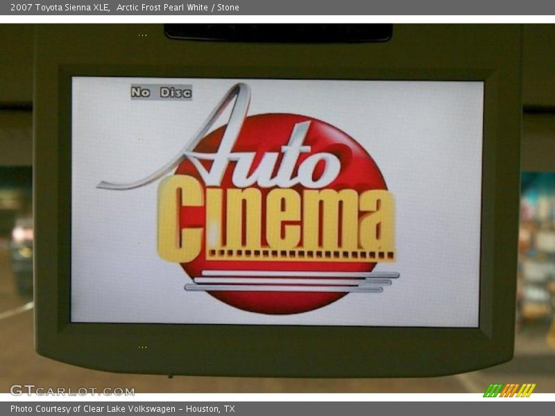Arctic Frost Pearl White / Stone 2007 Toyota Sienna XLE