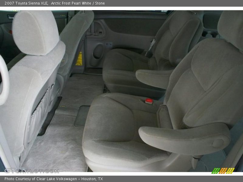 Arctic Frost Pearl White / Stone 2007 Toyota Sienna XLE