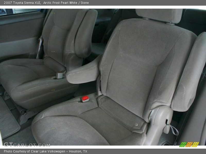 Arctic Frost Pearl White / Stone 2007 Toyota Sienna XLE