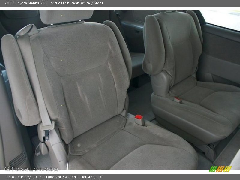 Arctic Frost Pearl White / Stone 2007 Toyota Sienna XLE