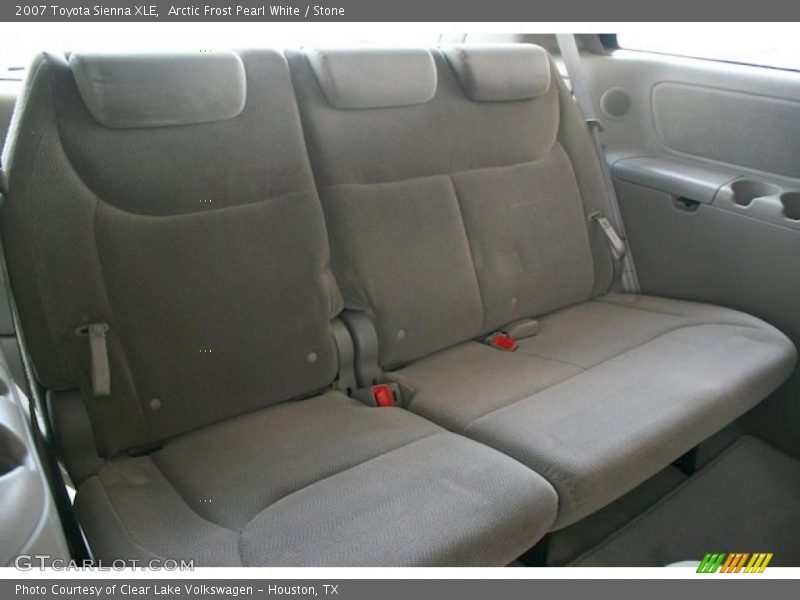 Arctic Frost Pearl White / Stone 2007 Toyota Sienna XLE