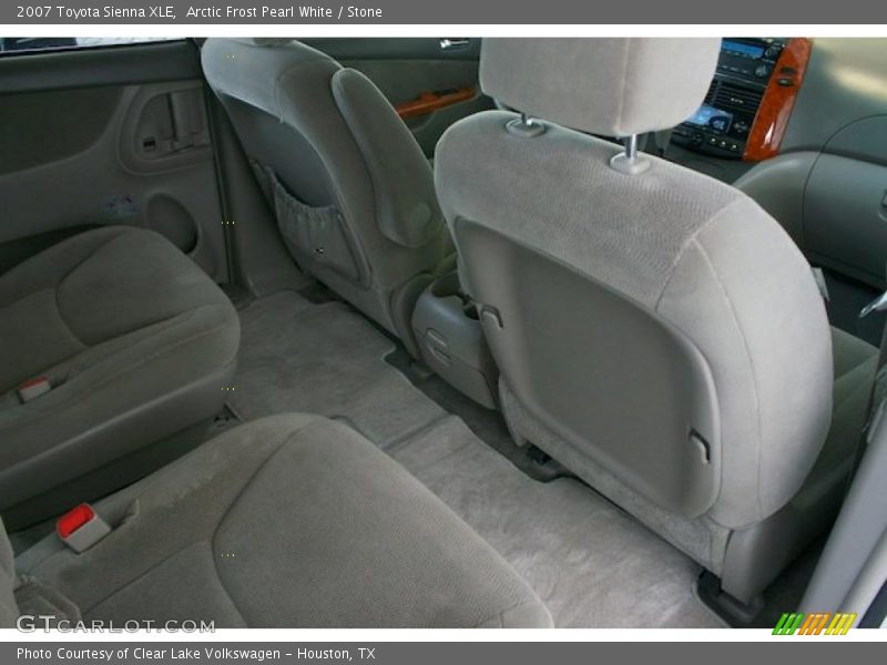 Arctic Frost Pearl White / Stone 2007 Toyota Sienna XLE