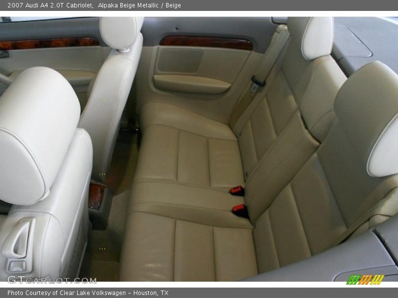 Alpaka Beige Metallic / Beige 2007 Audi A4 2.0T Cabriolet