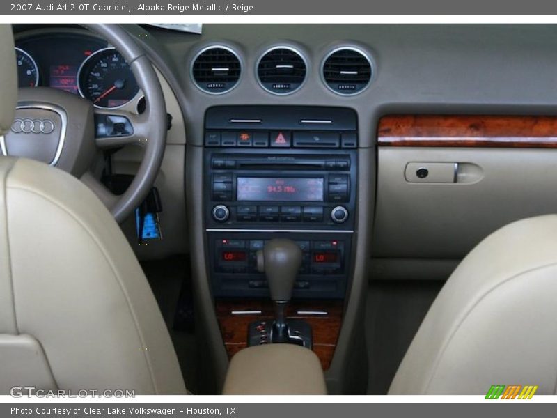 Alpaka Beige Metallic / Beige 2007 Audi A4 2.0T Cabriolet