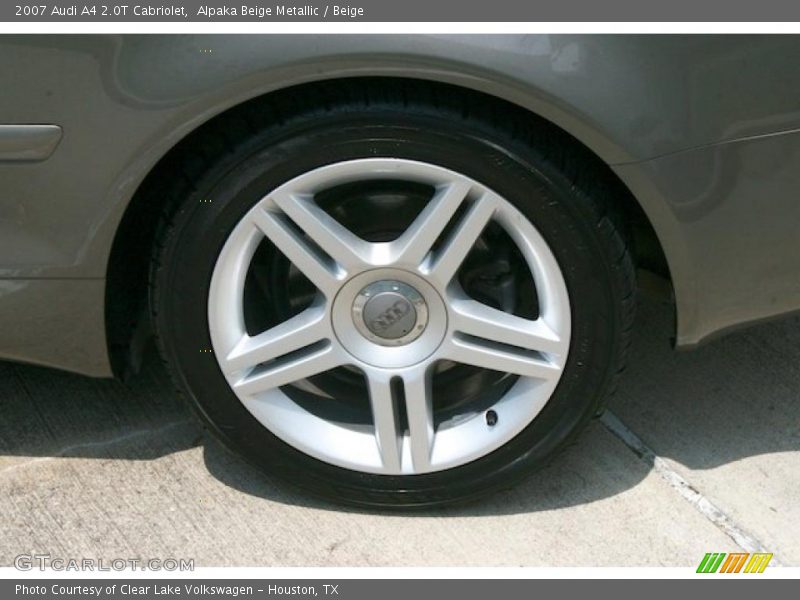 Alpaka Beige Metallic / Beige 2007 Audi A4 2.0T Cabriolet