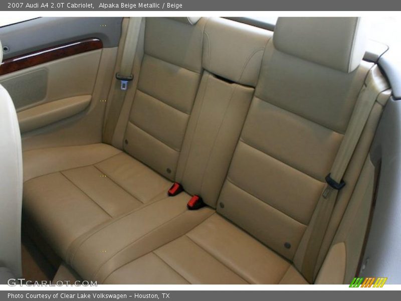 Alpaka Beige Metallic / Beige 2007 Audi A4 2.0T Cabriolet