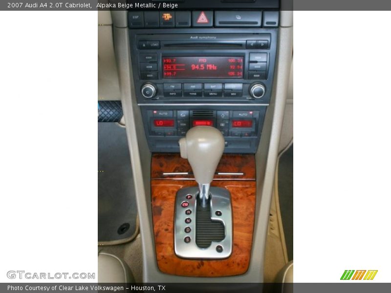 Alpaka Beige Metallic / Beige 2007 Audi A4 2.0T Cabriolet