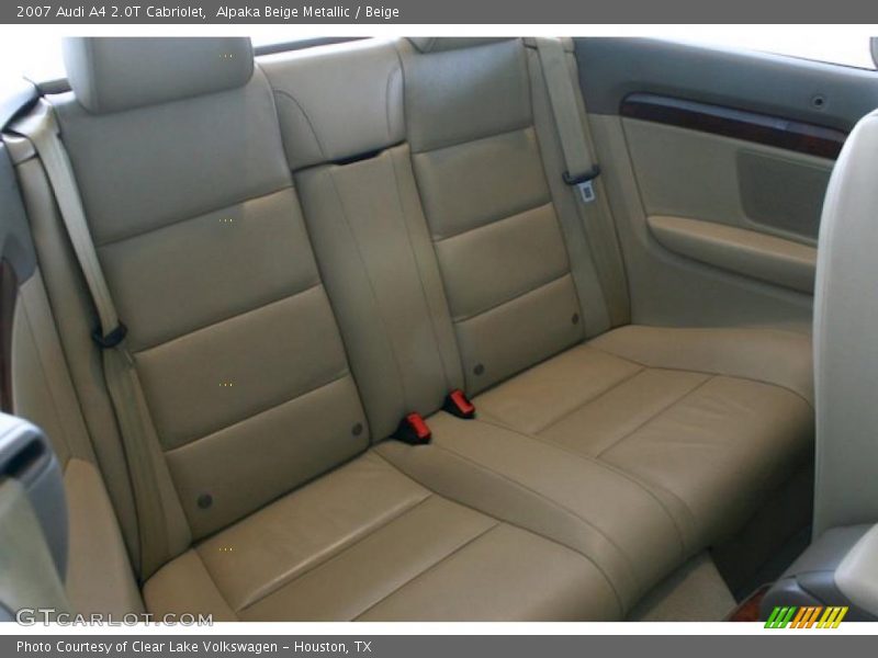 Alpaka Beige Metallic / Beige 2007 Audi A4 2.0T Cabriolet