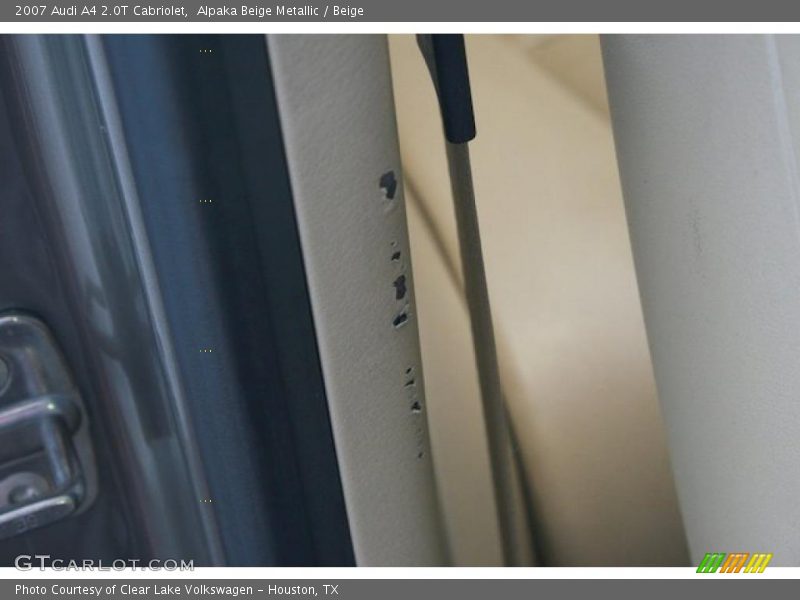 Alpaka Beige Metallic / Beige 2007 Audi A4 2.0T Cabriolet