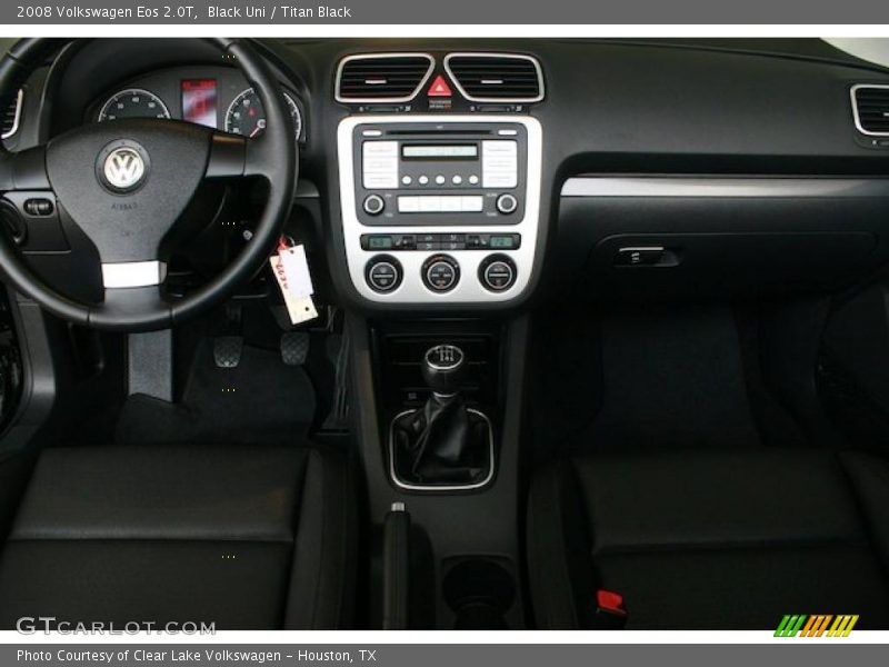 Black Uni / Titan Black 2008 Volkswagen Eos 2.0T