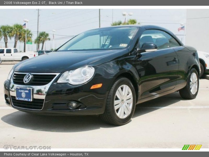 Black Uni / Titan Black 2008 Volkswagen Eos 2.0T