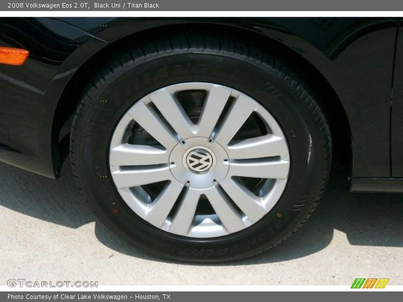 Black Uni / Titan Black 2008 Volkswagen Eos 2.0T