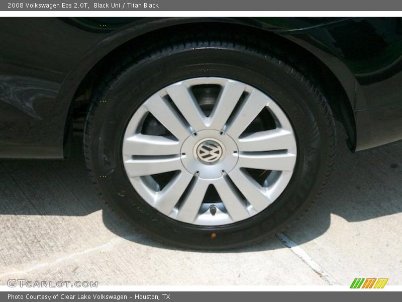 Black Uni / Titan Black 2008 Volkswagen Eos 2.0T