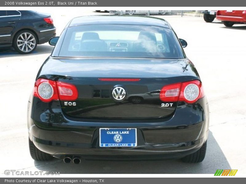 Black Uni / Titan Black 2008 Volkswagen Eos 2.0T