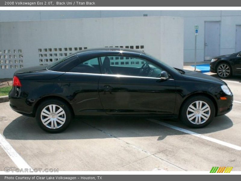 Black Uni / Titan Black 2008 Volkswagen Eos 2.0T