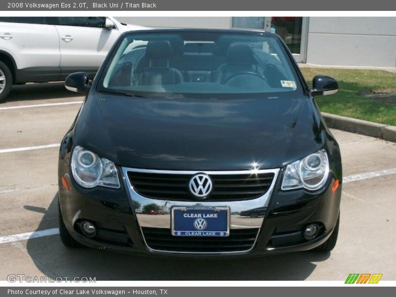 Black Uni / Titan Black 2008 Volkswagen Eos 2.0T