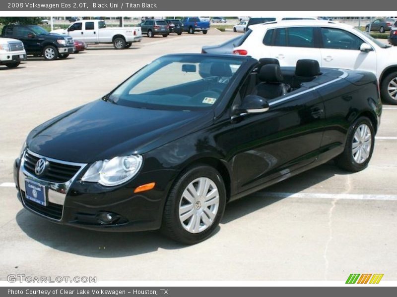 Black Uni / Titan Black 2008 Volkswagen Eos 2.0T