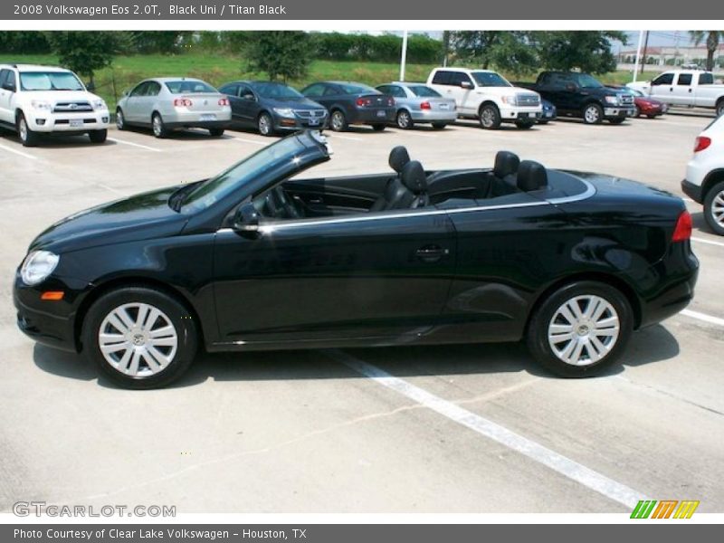 Black Uni / Titan Black 2008 Volkswagen Eos 2.0T