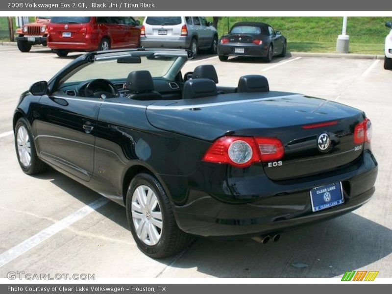 Black Uni / Titan Black 2008 Volkswagen Eos 2.0T