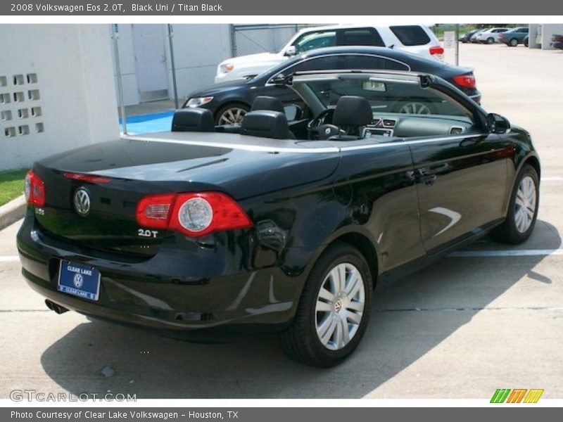 Black Uni / Titan Black 2008 Volkswagen Eos 2.0T